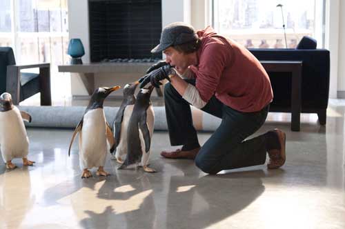 Jim Carrey in Mr. Popper's Penguins movie